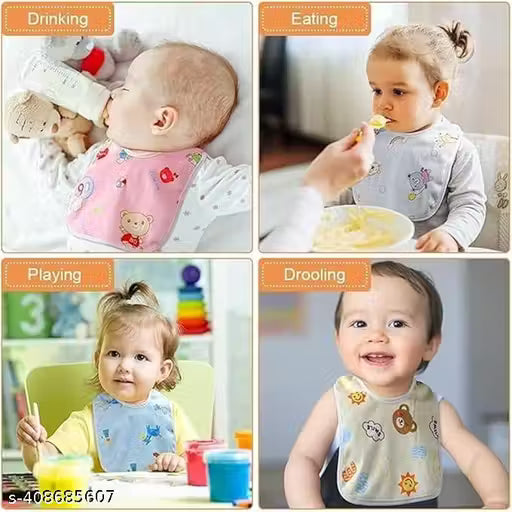 Waterproof Baby Bib Chit button washable waterproof top quality Set of 3 ( 0 -12 month) NameWaterproof Baby Bib Chit button washable waterproof top quality Set of 3