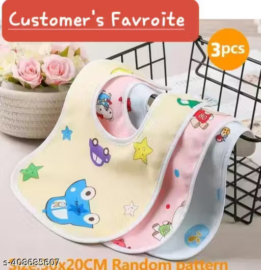 Waterproof Baby Bib Chit button washable waterproof top quality Set of 3 ( 0 -12 month) NameWaterproof Baby Bib Chit button washable waterproof top quality Set of 3